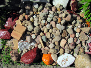 Картинка природа камни +минералы много