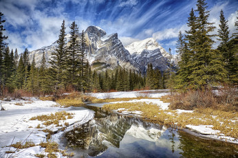 Картинка природа реки озера река лес горы