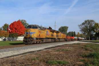 Картинка техника поезда железная дорога рельсы локомотив соста