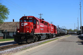 Картинка техника поезда железная дорога рельсы локомотив состав