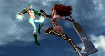 Картинка видео+игры dark+heresy магия оружие фон взгляд девушки