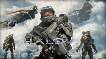 Картинка halo+4 видео+игры воины