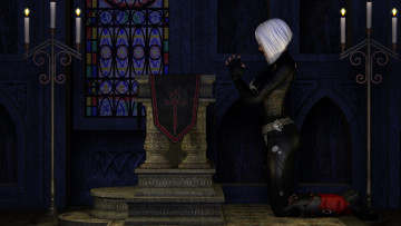 Картинка видео+игры dark+heresy фон взгляд девушка свечи