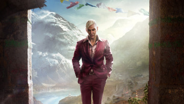 Картинка видео+игры far+cry+4 far cry 4 ubisoft взгляд паган мин злодей горы снег