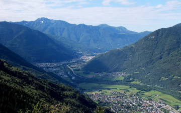 Картинка природа горы город