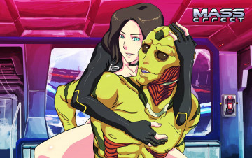 Картинка видео+игры mass+effect cerberus mass effect drell thane krios miranda lawson