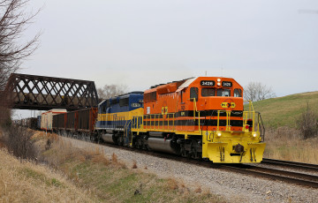 Картинка техника поезда железная дорога рельсы локомотив состав