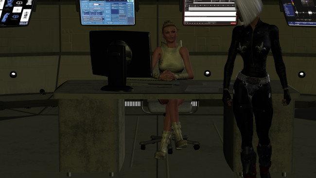 Обои картинки фото видео игры, dark heresy, девушки, взгляд, фон