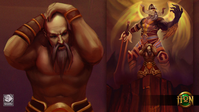 Обои картинки фото видео игры, heroes of newerth, персонаж