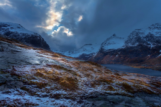 Обои картинки фото природа, горы, небо