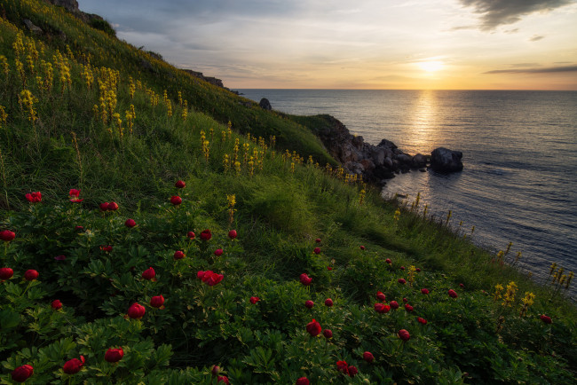 Обои картинки фото природа, восходы, закаты, рассвет