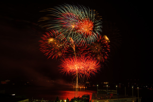 Обои картинки фото разное, салюты,  фейерверки, фейерверк, ночь