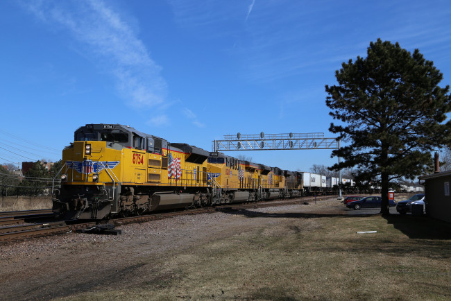 Обои картинки фото техника, поезда, железная, дорога, рельсы, локомотив, состав