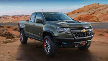 Картинка chevrolet+colorado+zr2+concept+2014 автомобили 3д concept внедорожник zr2 colorado джип 2014 chevrolet