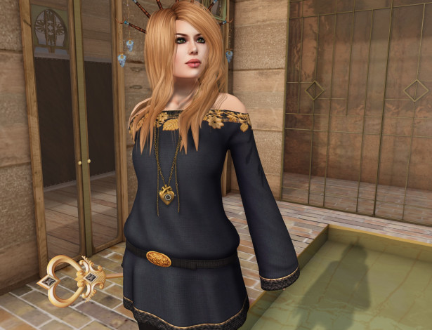 Обои картинки фото 3д графика, люди , people, девушка, фон, рыжая, взгляд