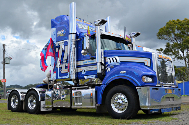 Обои картинки фото автомобили, mack, грузовик, тяжелый, седельный, тягач