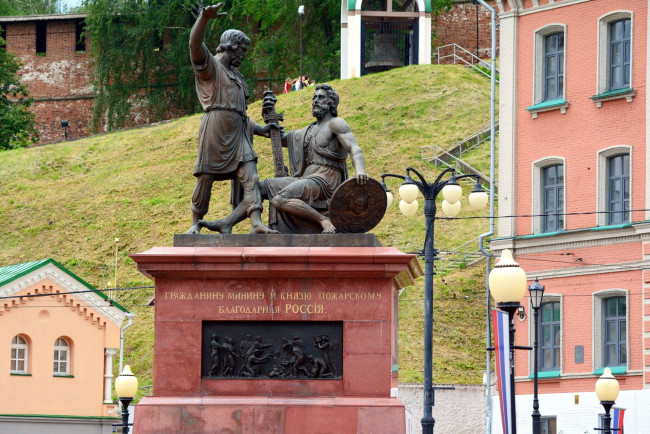 Обои картинки фото нижний новгород, города, - памятники,  скульптуры,  арт-объекты, памятник, нижний, новгород