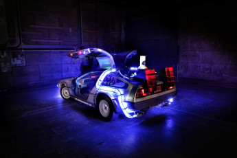 обоя автомобили, dmc, dmc-12, delorean