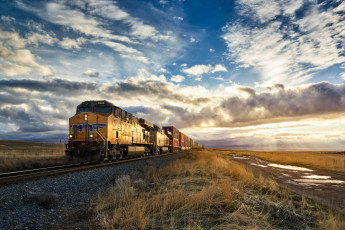 Картинка техника поезда локомотив состав