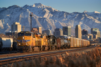 Картинка техника поезда состав локомотив