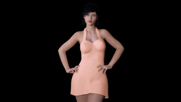 Картинка 3д+графика люди+ people