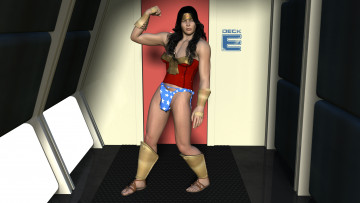 Картинка 3д+графика люди+ people фон девушка взгляд