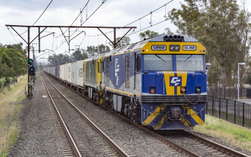 Картинка техника поезда локомотив состав