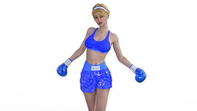 Обои картинки фото 3д графика, спорт , sport, девушка, фон, взгляд