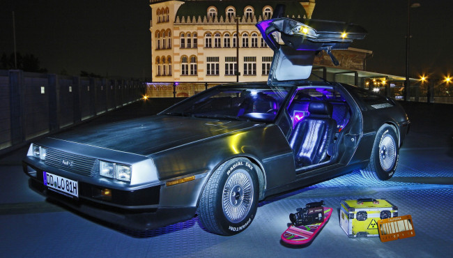 Обои картинки фото автомобили, dmc, delorean, dmc-12