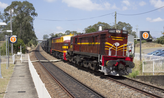 Обои картинки фото техника, поезда, состав, локомотив