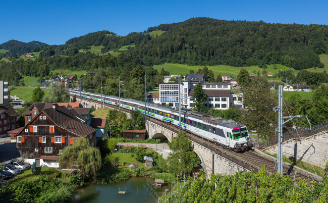 Обои картинки фото техника, поезда, состав, локомотив