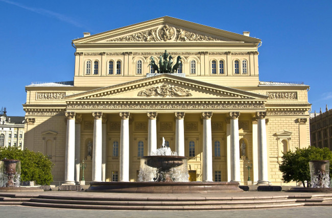 Обои картинки фото большой театр, города, москва , россия, москва, театр, большой