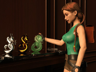 Картинка 3д+графика фантазия+ fantasy девушка взгляд фон