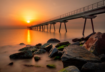 Картинка природа восходы закаты простор