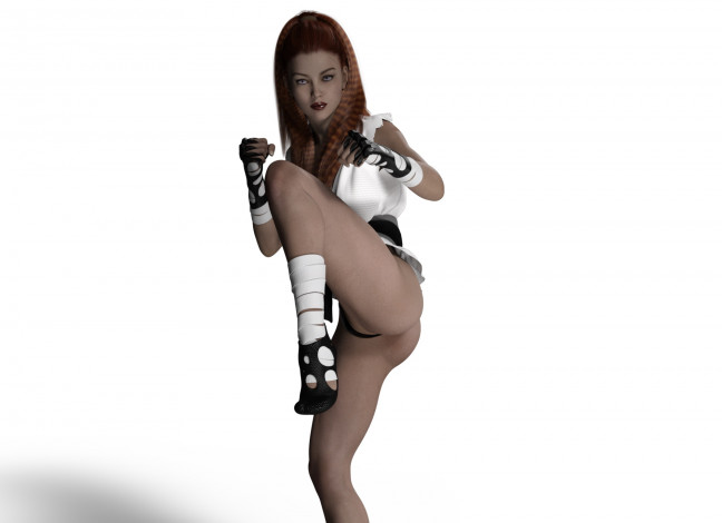 Обои картинки фото 3д графика, люди , people, девушка, взгляд, фон