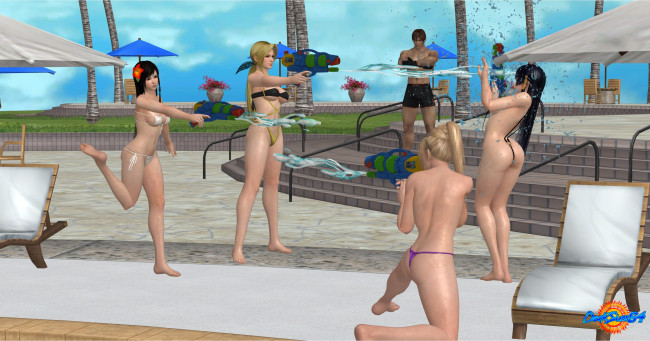 Обои картинки фото 3д графика, люди , people, девушки, фон, взгляд