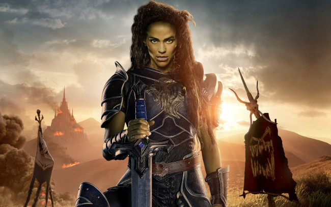 Обои картинки фото кино фильмы, warcraft, garona