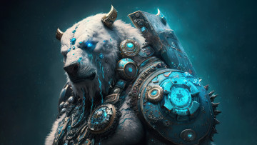 Картинка фэнтези существа нейросети графика нейроарт фантастическое существо