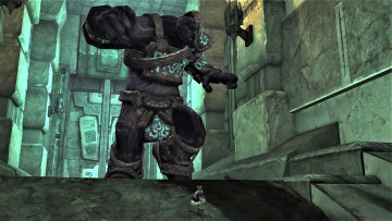 Картинка видео+игры aion +assault+on+balaurea циклоп девочка пещера