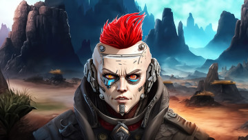 Картинка фэнтези роботы +киборги +механизмы нейросети графика нейроарт ai art нейронные сети рисунки нейро искусство нейрографика graphics neuroart neural networks drawings neuro neurography