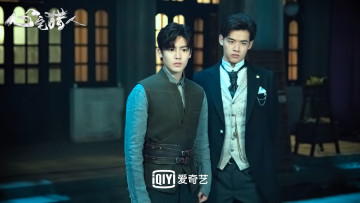 обоя кино фильмы, psych-hunter, парни, здание