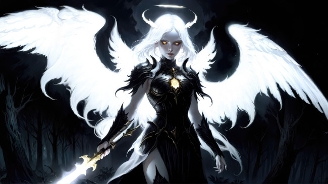 Обои картинки фото фэнтези, ангелы, нейросети, графика, нейроарт, ai, art, нейронные, сети, рисунки, нейро, искусство, нейрографика, graphics, neuroart, neural, networks, drawings, neuro, neurography