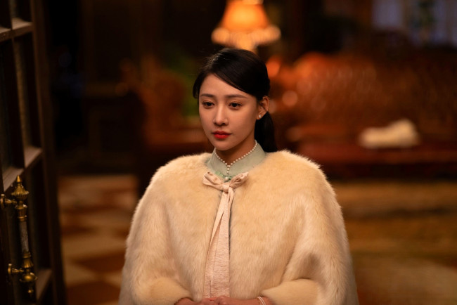 Обои картинки фото echoes of the heart, кино фильмы, женщина, шуба, дверь