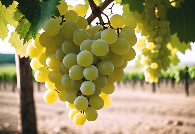 Обои картинки фото разное, компьютерный дизайн, ягоды, грозди, виноград