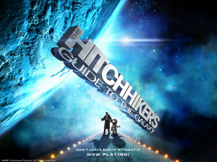 Картинка hitchhikers guide to the galaxy автостопом по галактике кино фильмы