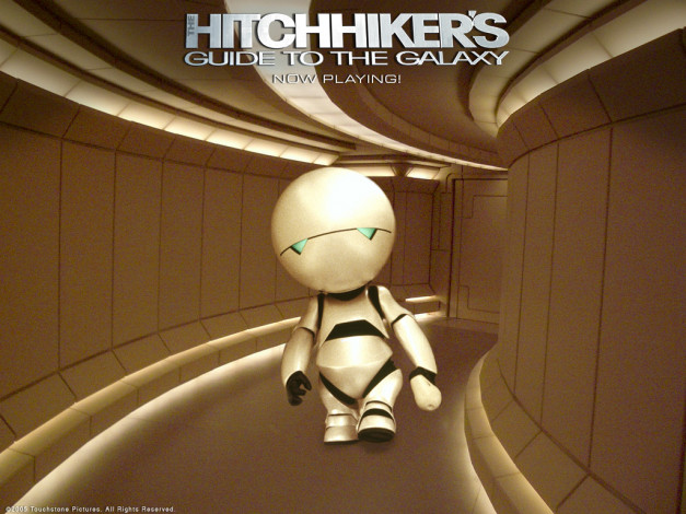 Обои картинки фото hitchhikers, guide, to, the, galaxy, автостопом, по, галактике, кино, фильмы