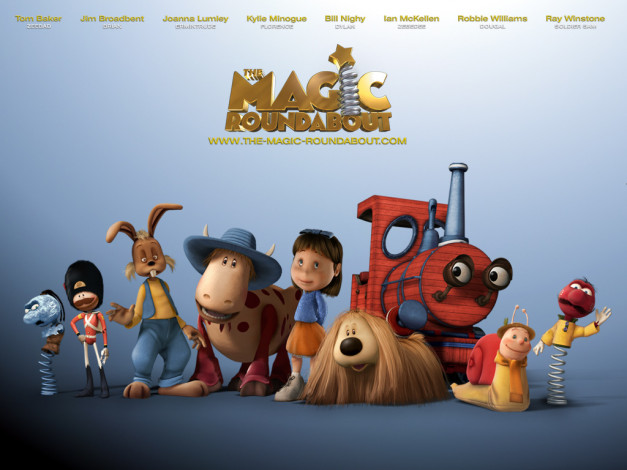 Обои картинки фото the, magic, roundabout, мультфильмы