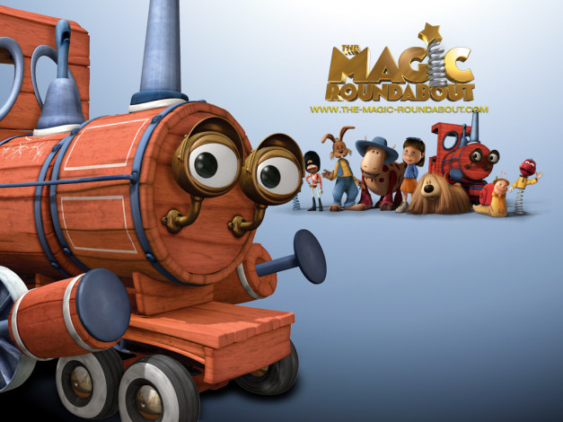 Обои картинки фото the, magic, roundabout, мультфильмы