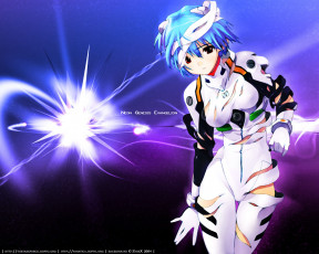 Картинка аниме evangelion