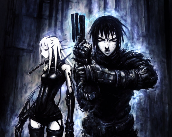 Обои картинки фото аниме, blame